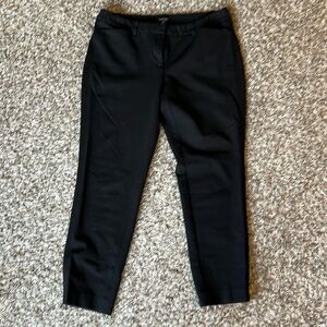 Whit House Black Market Ponte Slim Ankle Pant - 10 Long